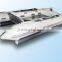2016 CE korea PVC hot sale inflatable catamaran boat
