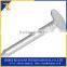 The tempered harden steel fluted shank with 1-1/4" metal rond cap masonry nail