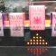 Led acrylic cigarette display case, acrylic tobacco display case