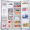 Top sale side by side home double door refrigerator/BCD-550WHIT