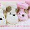 OEM rubber sole anti - slip good quality new born cartoon 3 D baby shoe socks