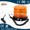 12V 10W Led Revolving Light Amber Led warning light Lamp with Magnetic Base