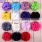 15COLORS,2.6INCH Mini Scalloped Chiffon Ballerina Twirl Flowers Shabby Chic,BULK Ballerina Flowers Hair Accessories,YDKM14
