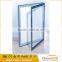 Clear waterproof led light box frame with aluminum mat for outdoor advertising