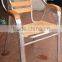 Living room coffee leisure wooden seat backyard armchair YC052
