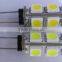 g4 led bulb light 12v led lamp g4 12v 1.8w 9pcs 5050 leds pillar shape led bulb g4 high bright high quality 3 years warranty