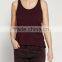 ladies 100%cotton singlet/180 gsm