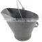 Popular High Quality Fireplace Metal Black Coal Bucket