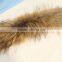 factory price custom size accept real raccoon fur hood trim fur collar
