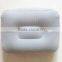 0.2mm inflatable flocked business travel pillow cushion pad