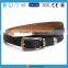 Handmade Retro Cool Leather belt with classical causal buckle