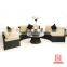 Living room furniture modern sectional 5 seat waterproof sofa set design with table