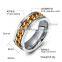 Stainless Steel Chain Men's Rings Personalized Rings Wholesale