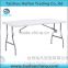 durable180cm white outdoor plastic folding study table and chair with lock/high quality plastic study table