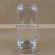 Pair of 3 gold rim custom design collins glass