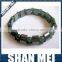 wholesale custom logo black hematite bead bracelet