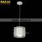 Electrical Lights Circle Retro Water Pipe Iron Pendant Lamp