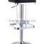 TB 2015 promotional square swivel lifting bar stools in black