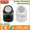 360 degree rotating surface mounted led ceiling spotlight