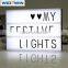 Photo Movie Cinema Light Box Cinematic Letters Light Box