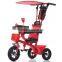 Foot and hand power Multi function baby tricycle,cheap kids tricycle,Baby Tricycle Air Tyre 4 In 1 Tricycle for Kids