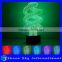 Creative 3D Night Light DNA Shaped Acrylic Panel Night Light 7 Colors Light USB Desk Lamp
