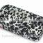 Fashion 64 Capacity Leopard Grain PU Leather Cover CD DVD Bag CD DVD Storage Bag Car Disc Case