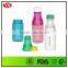 500ml bpa free plastic drinking bottle with screw lid