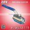 Best prices 3pc 6000psi ball valve fire safe for petroleum