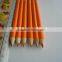 cutomized 14.5cm printed round color pencil for OEM design