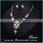 Latest designs elegant shinny crystal beaded pearl earrings new arrival 2015 necklace jewelry