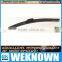 new frameless wiper blade with stainless steel backing,multi-adaper for all cars