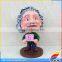 promotional Resin Albert Einstein polyresin bobbing head dolls bobble head souvenirs