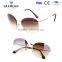 No Rim Vintage Italy Brand design Ce sunglasses progressive Sunglasses