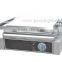 220v Electric Smooth Iron Commercial Contact Grill