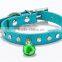 dog collar PU chains custom metal chain dog collar