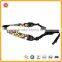 Fashion Designed custom printed polyester ukulele guitar strap with flower pattern