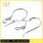 DIY accessory ear wires coil fishhook ,hanging earring hook types for earrings.(AC-001)