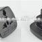 Travel adapter uk 3 pin to europe 2 pin adaptor plug CE