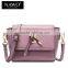 branded ladies leather sling bag messenger shoulder bag custom logo