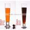 Innovative lead-free glass salad juice cup drinks cup of ice cream milkshake cup popular.