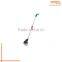 3.6V FU3724 Cordless Grass Shears / Hedge Trimmer - Handheld & Wheeled Extension Handle Hedge Trimmer with Rotating handle