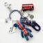 bear shape keychains, custom shaped metal keychains, custom shaped metal bear shape keychains manufacture