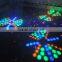 3 Claw moonflower 18W RGBYW LED Light and 500mW RB Animation Twinkling Laser Light