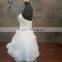 2016 Yiai Short Wedding Dress True Pictures With Flower Ball Gown