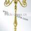 new crystal votive candelabra for sale | gold plated candelabra | rounded base candelabra