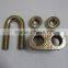 Italy drop forged cross wire rope clip