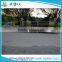 Industrial portable black plywood stage for concert equipment stage with stairs
