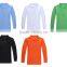 Pique lapel sublimationt blank raglan dri fit cotton t shirt wholesale