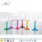 Promotional handmade ballon wine glass with painting colored stem
